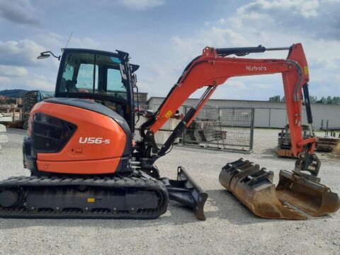 Kubota U56-5 - 5,5 Ton.- Powertilt + hydr. Schnellwechs