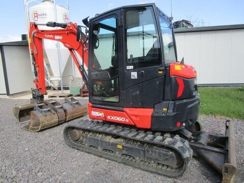 Kubota KX 060-5 - 5,9 Ton.- Klima + Powertilt + 4 Löffe 2