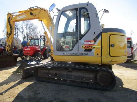 New Holland KOBELCO E80 (8,6T) mit hydraulischem Schnellwech 2