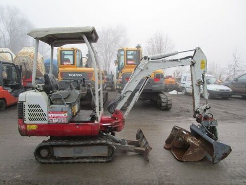 Takeuchi TB 014 - LEHNHOF MS01-Schnellwechsler + 3 Löffel