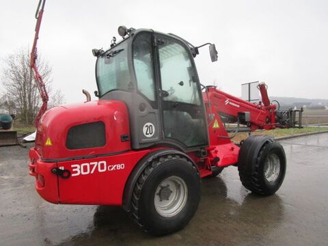 Weidemann 3070 CX80 - NEUE Schaufel + neue Palettengabel 2