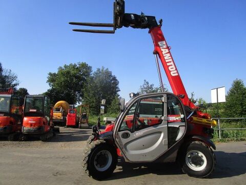 Manitou MT 625 - 6m 2,5 Ton. mit Palettengabel + Schnell