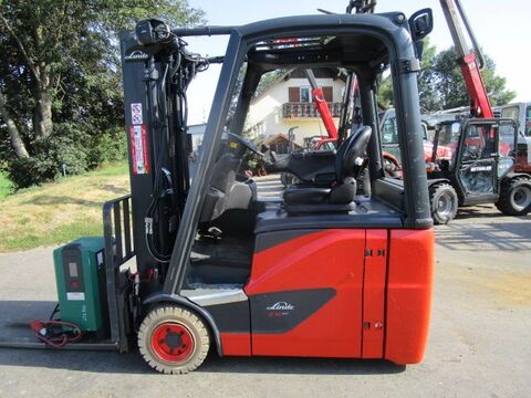 Linde E16H-02 - Triplex 4,6m + Seitenschieber