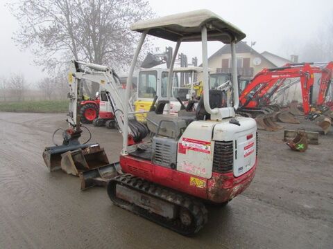 Takeuchi TB 014 - LEHNHOF MS01-Schnellwechsler + 3 Löffel 3