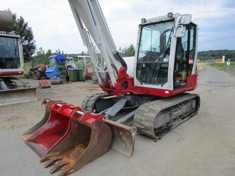 Takeuchi TB 290-2 Powertilt-Schnellwechsler-Klima-4 Löffe