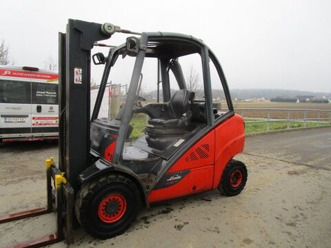 Linde H30D-02 Triplex-Freihub 4,7m Hubhöhe + Seitensch