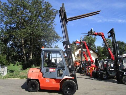 Toyota 3,5 Ton. - Zinkenversteller + Seitenschieber