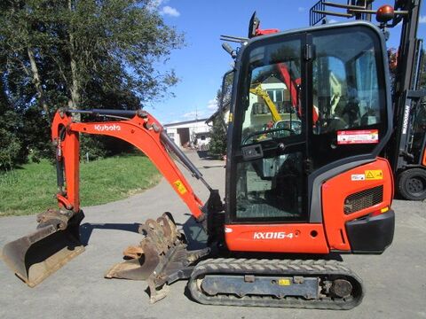 Kubota KX 016-4 mit hydraul. Schnellwechsler + 3 Löffel