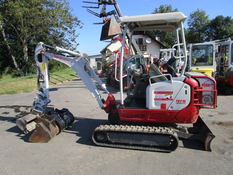 Takeuchi TB 216 - POWERTILT+Schnellwechsler (Elektro+Dies 2