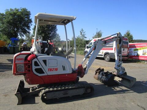 Takeuchi TB 216 - POWERTILT+Schnellwechsler (Elektro+Dies 3