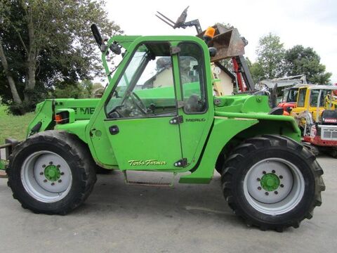 Merlo P26.6 mit Schnellwechsler + Palettengabel 2