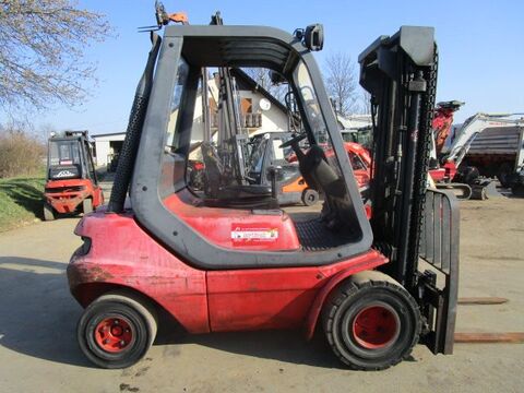 Linde H25D - Triplex-Freihub + Seitenschieber 3