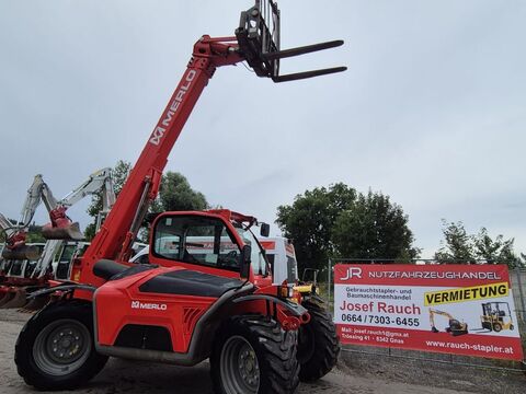 Merlo TF38.7-120 - 7m 3,8 Ton.- mit Palettengabel 