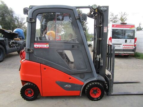 Linde H16T GAS Triplex-Freihub + Seitenschieber