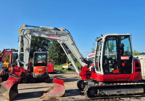 Takeuchi TB 370 - Powertilt + Schnellwechsler-Klima-3 Löf