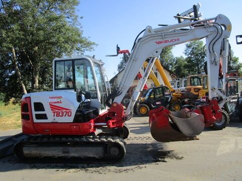 Takeuchi TB 370 - Powertilt + Schnellwechsler-Klima-4 Löf