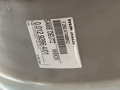 Deutz Fahr Felgenring 0.012.9286.4/01 3