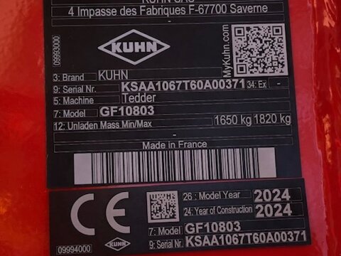 Kuhn GF 10803