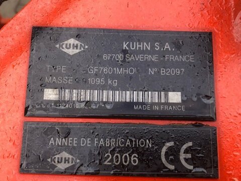 Kuhn GF 7601 MHO