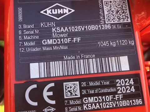 Kuhn GMD 310 FF