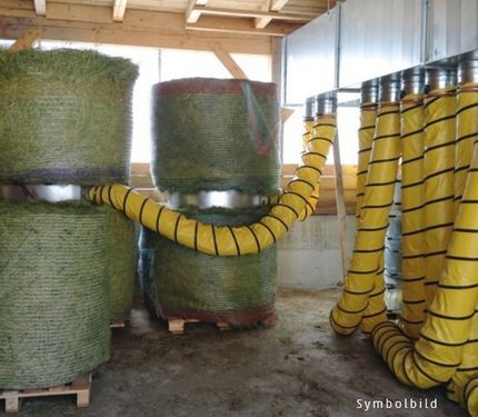 HSR Rundballenbelüftung Flex für 20 Ballen  2