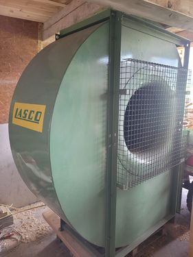 Lasco gebrauchter Lüfter 15kW mit Frequenzumrichter 