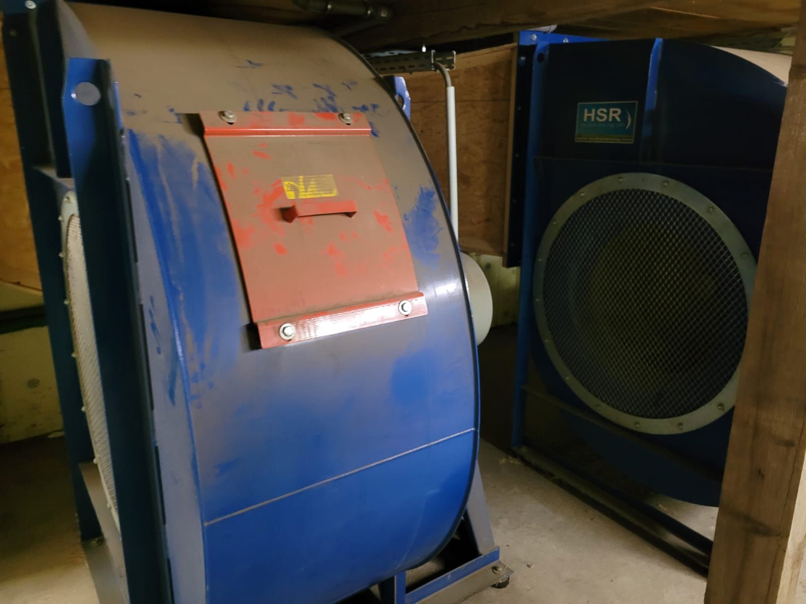 HSR Ventilatoren 18,5kW + Zubehör Trocknung 1