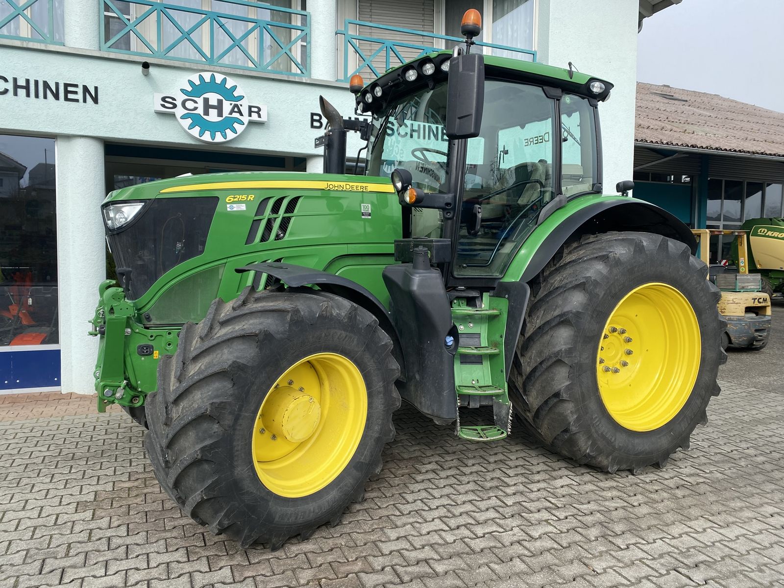 John Deere, 6215R, 2018