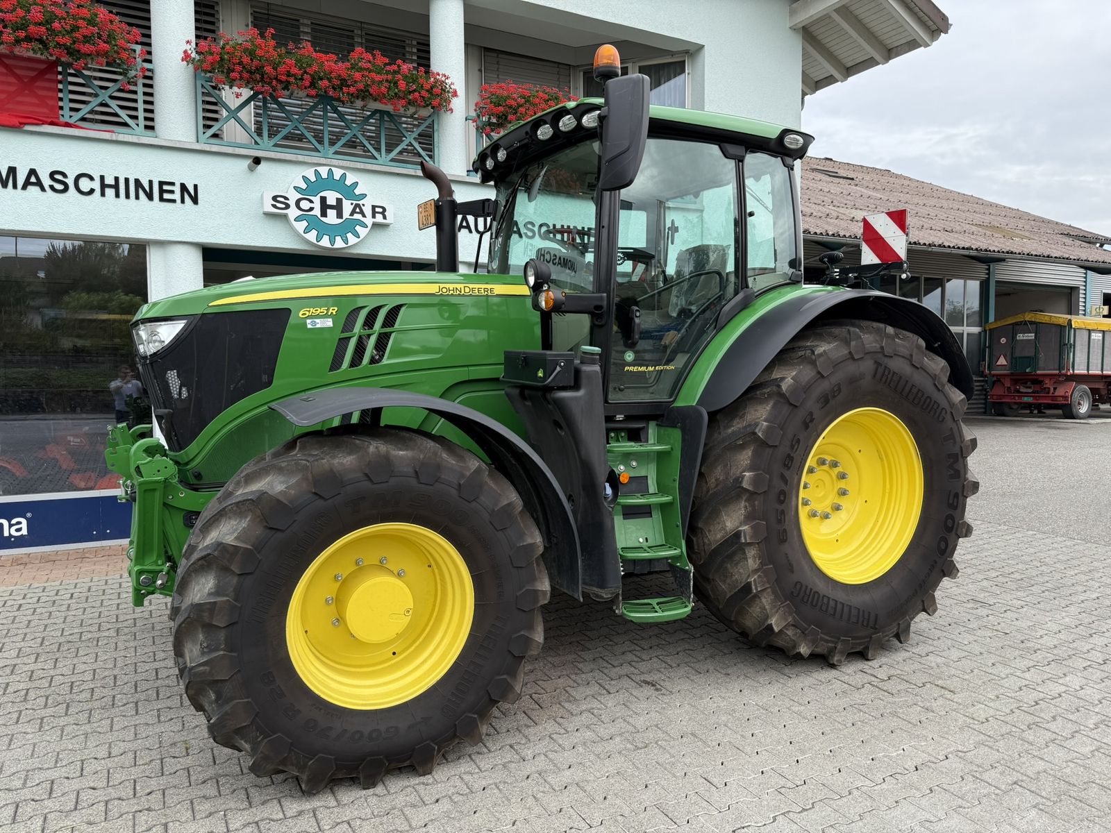John Deere, 6195R, 2021