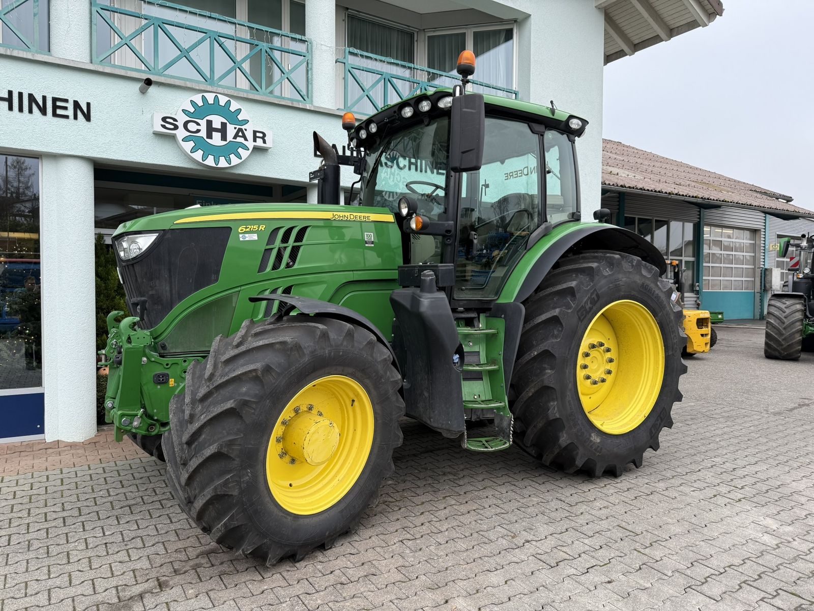 John Deere, 6215R, 2018