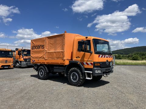 Mercedes 10.180 Allrad Pritsche mit 2 großen Seilwinde ( 