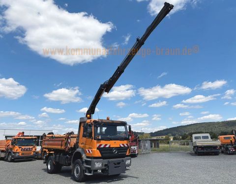 Mercedes Benz Axor 1833 4x4 Funk Kran*Winterdienst*Allrad