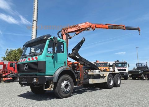 Mercedes SK 2529 6x4 V8 Hiab*Atlas Kran*Org. 169 Tkm
