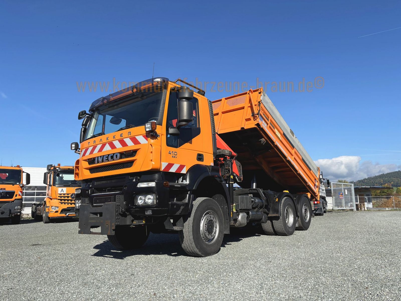 Iveco  Trakker 410 EEV 6x4-4 EEV Palfinger PK12502 Fun 3