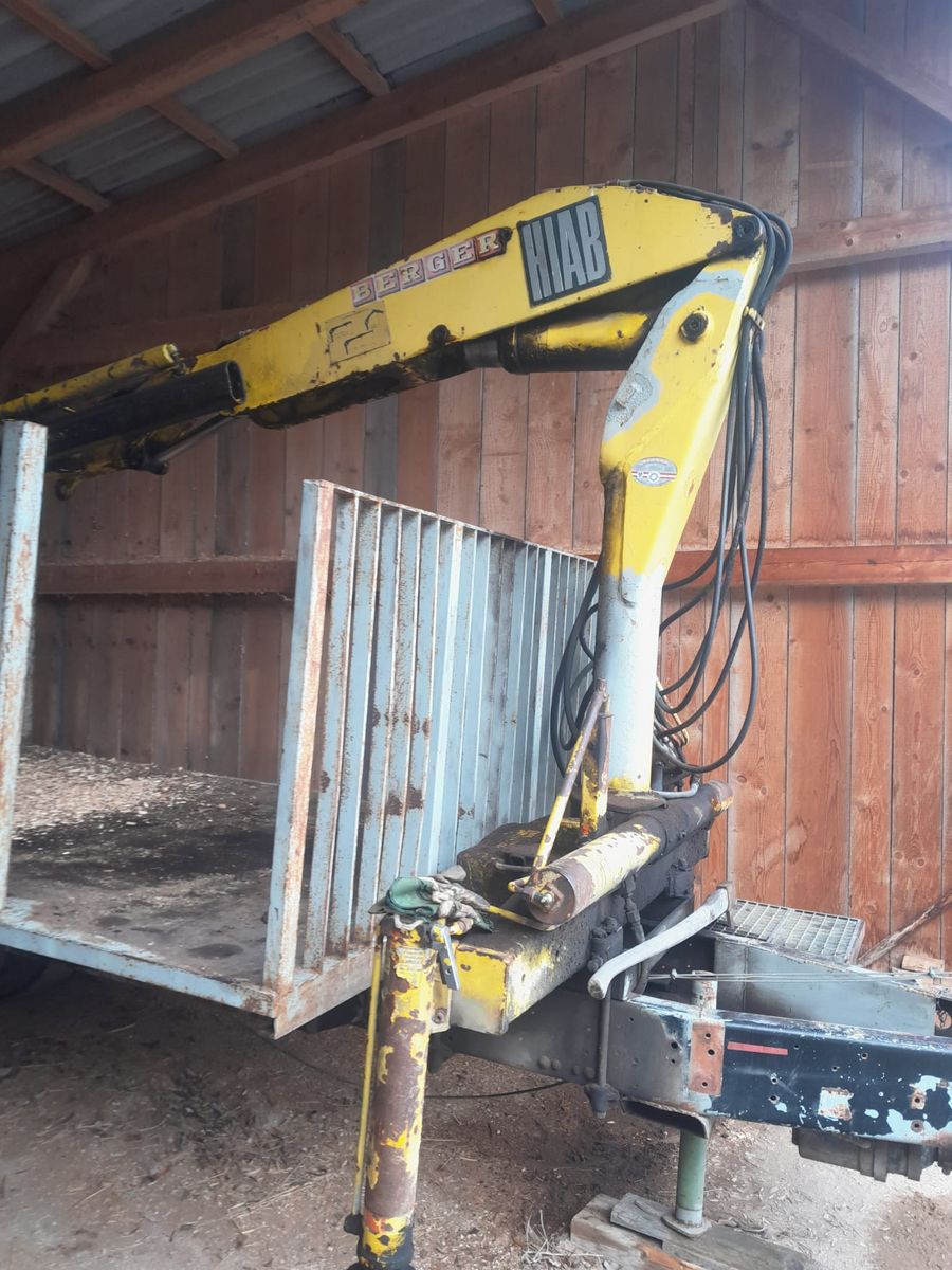 Berger Massiver Eigenbau Kranwagen 2