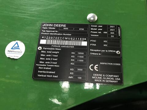 John Deere 9700i