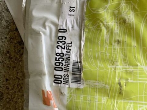 Claas WARNTAFELN SERIE S03.0010 2