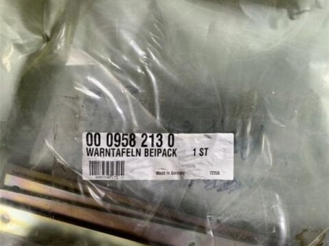 Claas WARNTAFELN FÜR LINER 370 TANDE 2