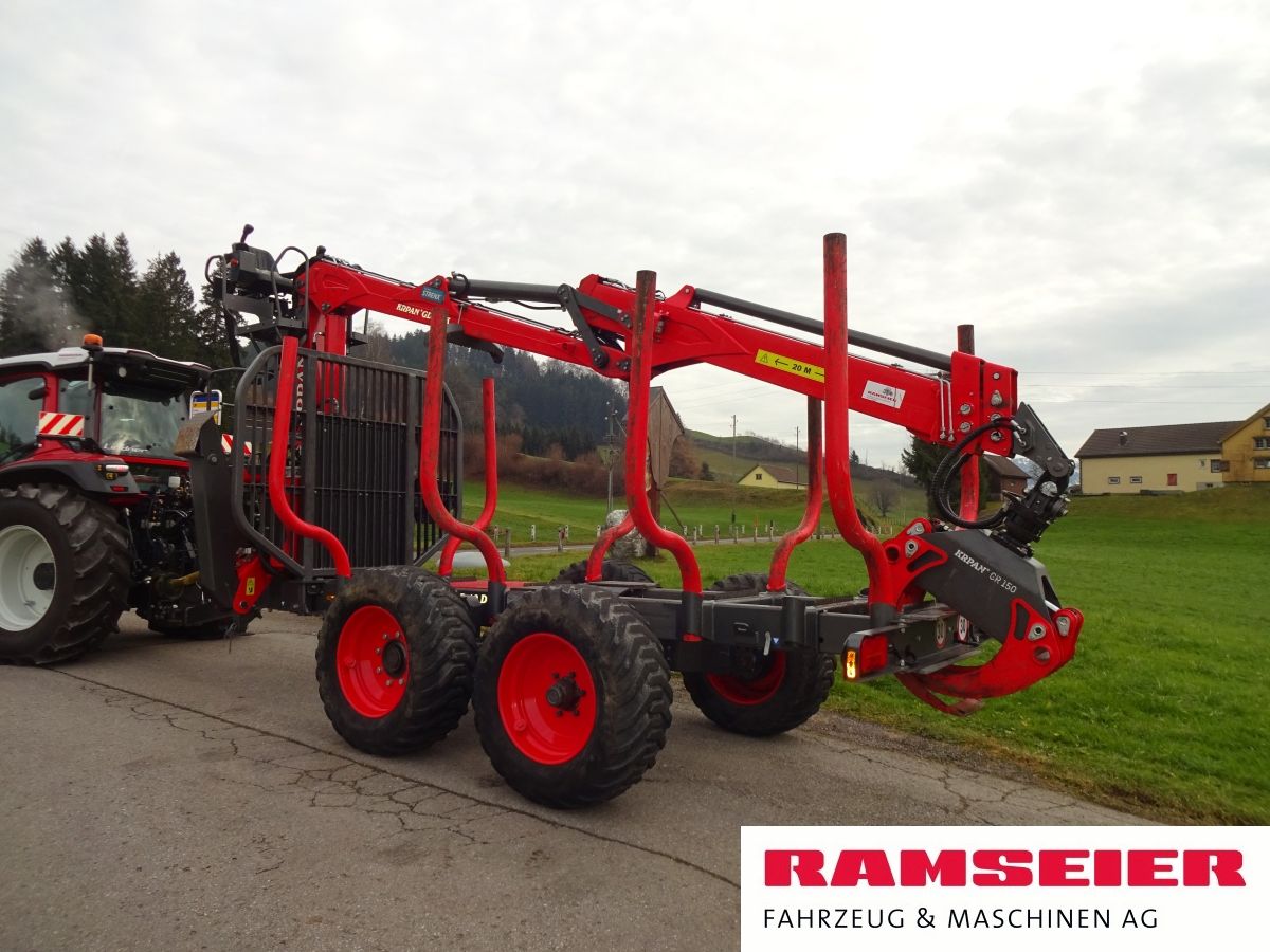 Krpan GP 10D mit Kran 8.6K und Radantrieb 2