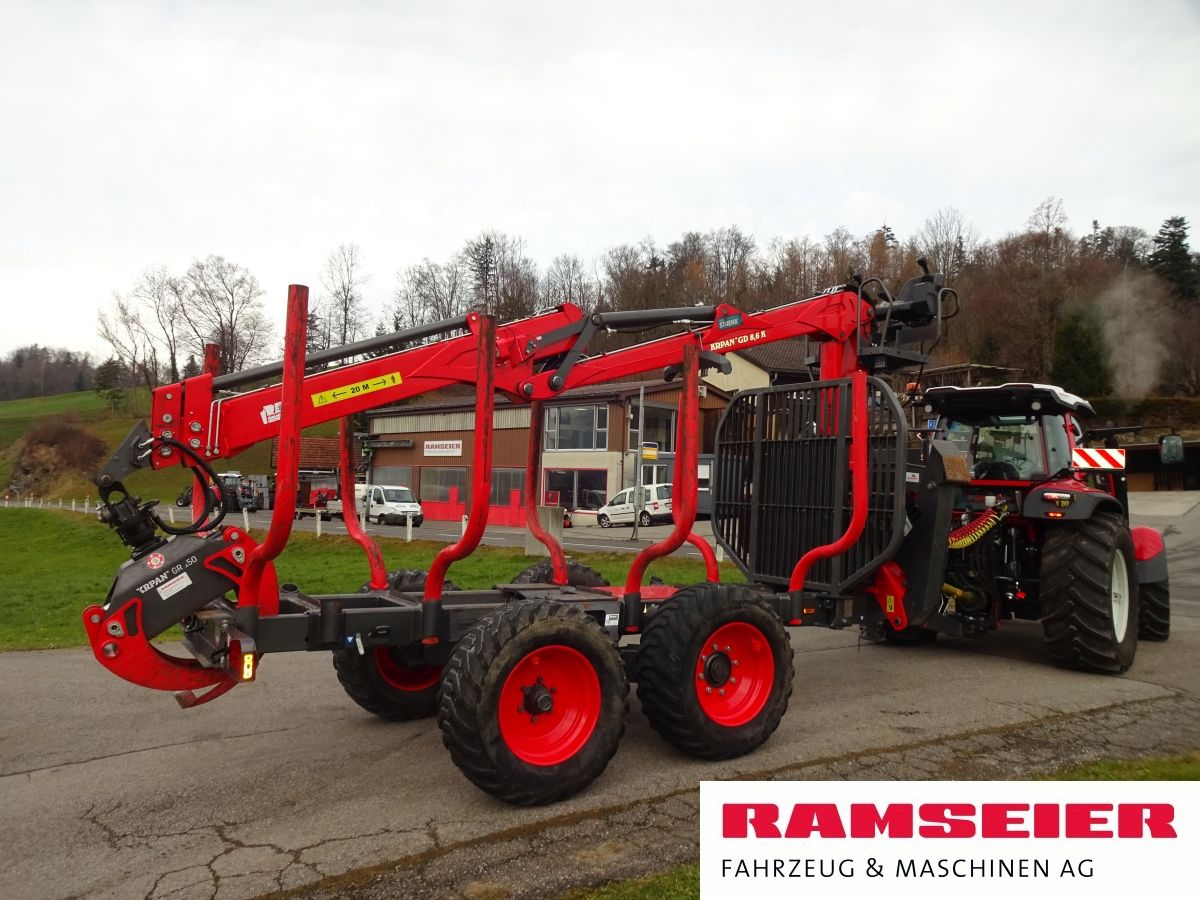 Krpan GP 10D mit Kran 8.6K und Radantrieb 3