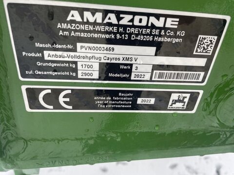Amazone CAYROS XMS 950 VS