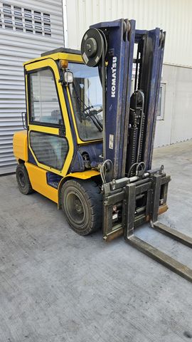 Komatsu Triplex 5m, Zinkenverstellgerät