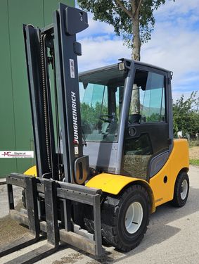 Jungheinrich Hublast 5000kg, Zwillings-Bereift, Kabine