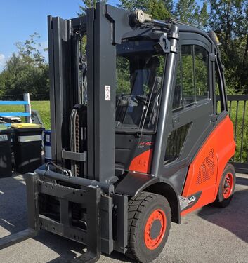 Linde 4000kg Hublast, Kabine, 4 Ventile
