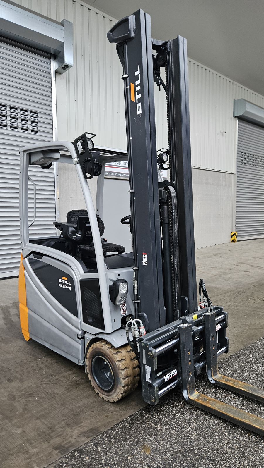 Still Triplex 6,6m, Zinkenverstellgerät, 2