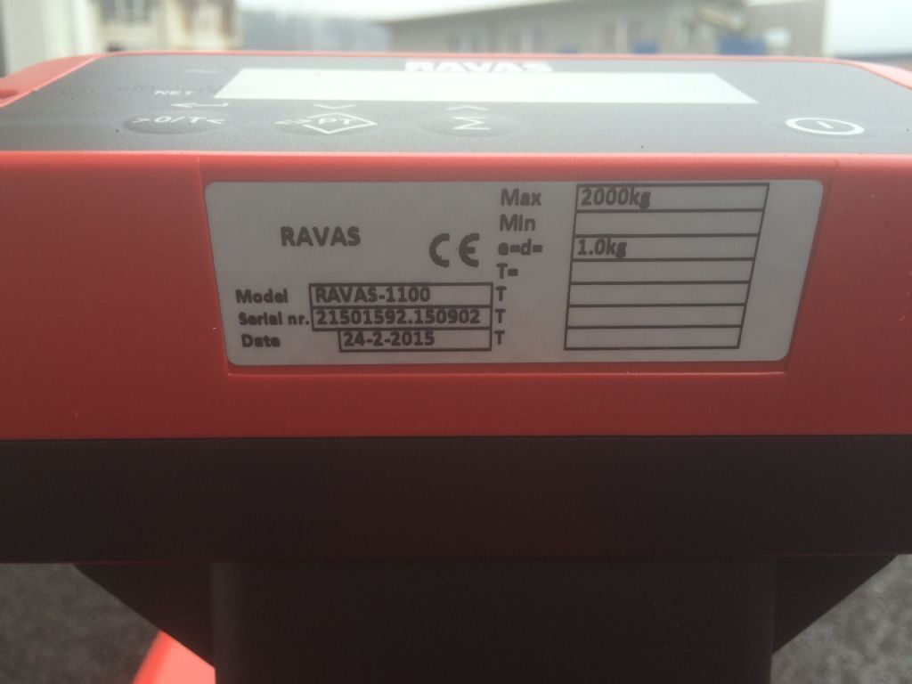 Ravas - 1100 mit Waage 3