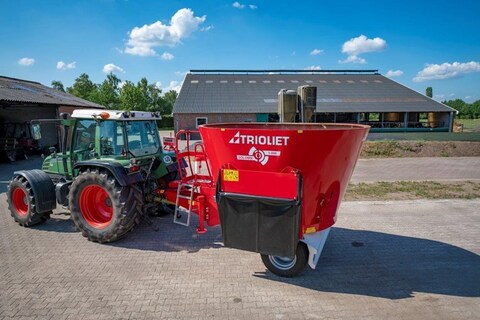 Trioliet Solomix 1-800 ZK Futtermischwagen / mél