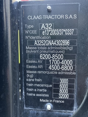 Claas ARION 460 CIS