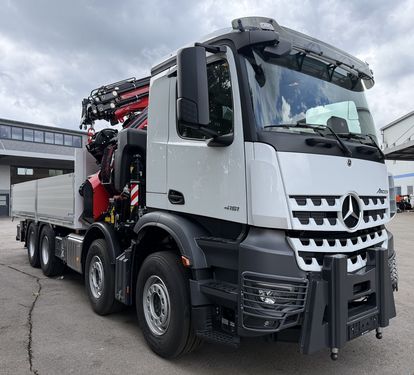 Mercedes Hiab Palfinger Fassi F905-7 JIB-6
