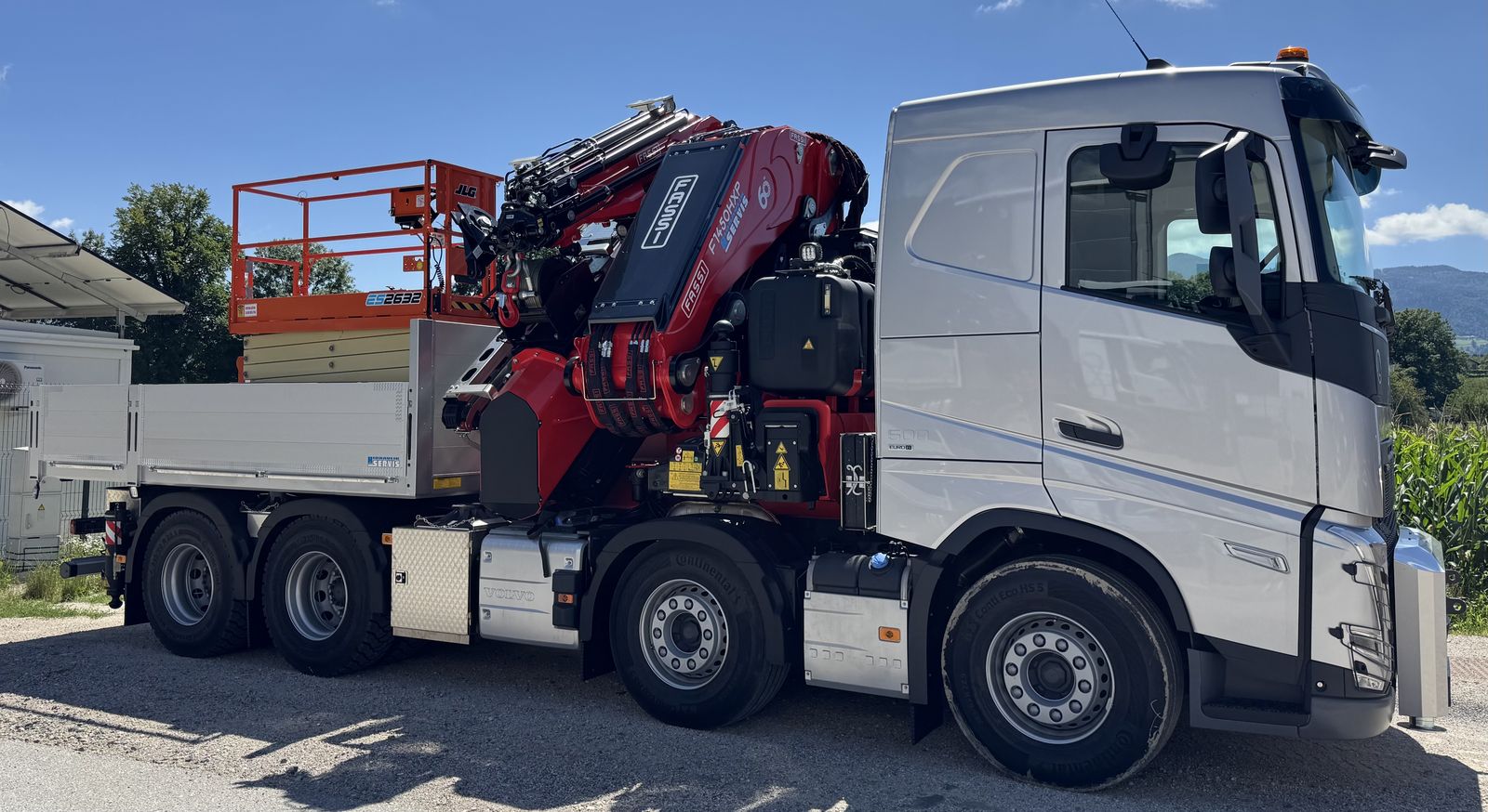 Volvo Hiab Palfinger Fassi F1450-8 JIB-6 1